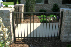 ornamental fence installed in Barrington, Illinois